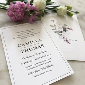 Camilla + Thomas Wedding