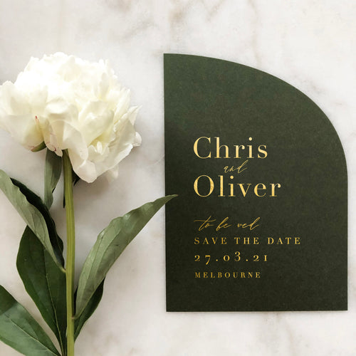Chris + Oliver Save The Date