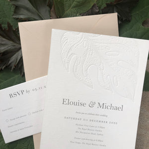 Elouise & Michael Wedding Invitations