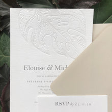 Elouise + Michael Wedding Invitation