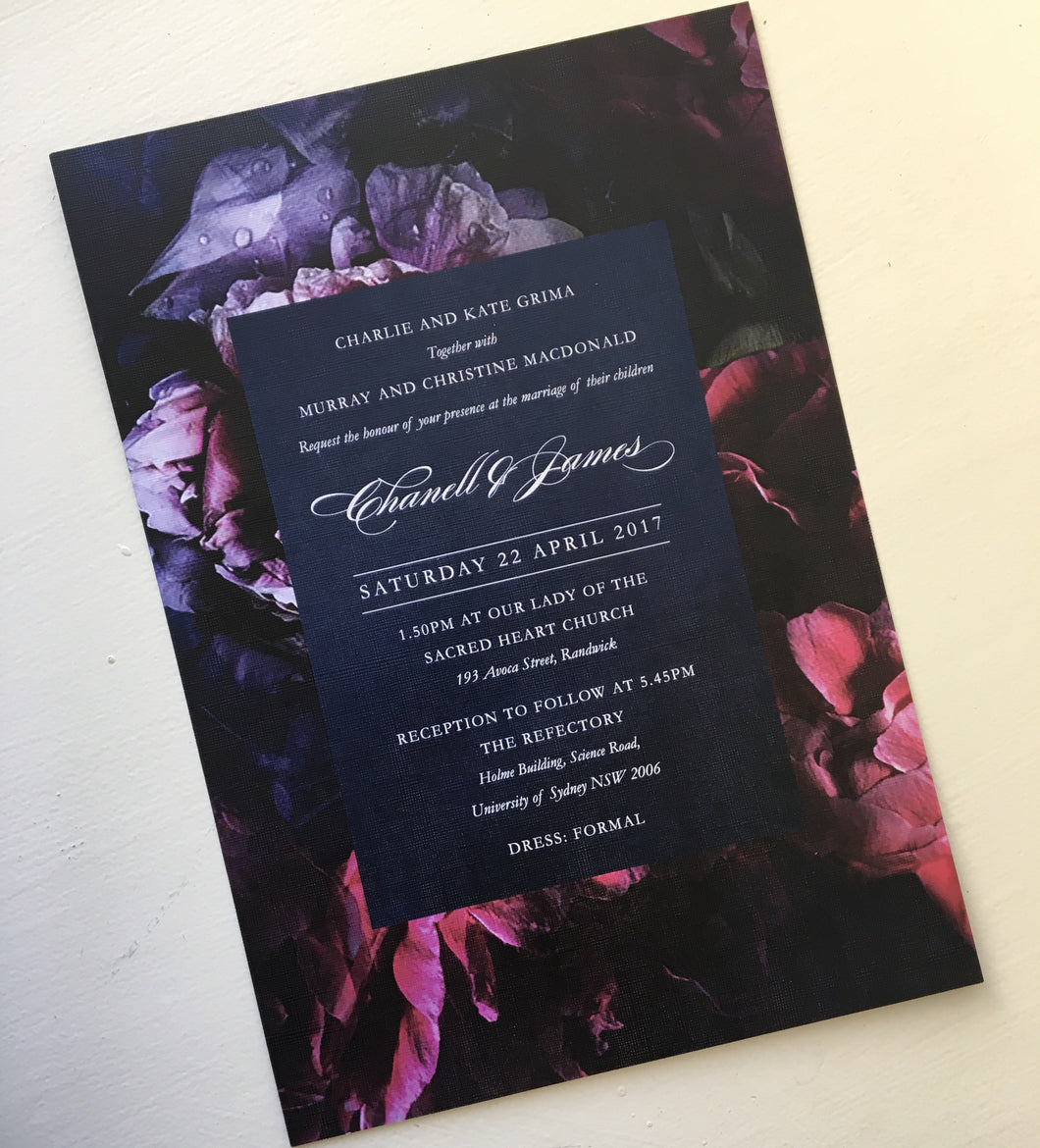 Chanell's Wedding Invitations