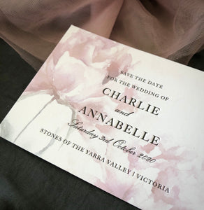 Charlie + Annabelle Save the Date