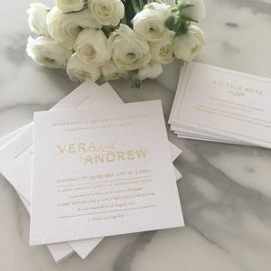 Vera's Wedding Invitations
