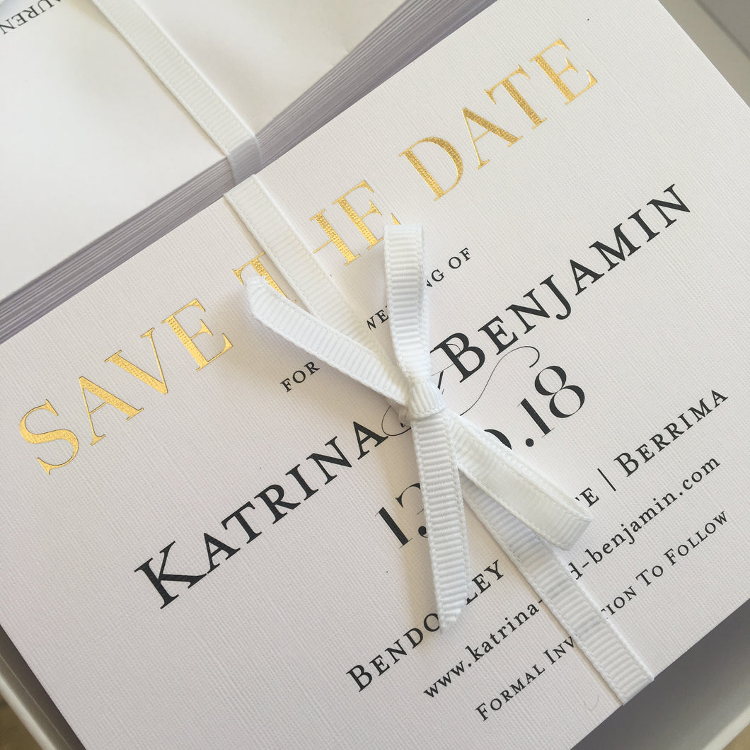 Katrina's Save the Date