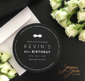 Kevin's Party Invitations