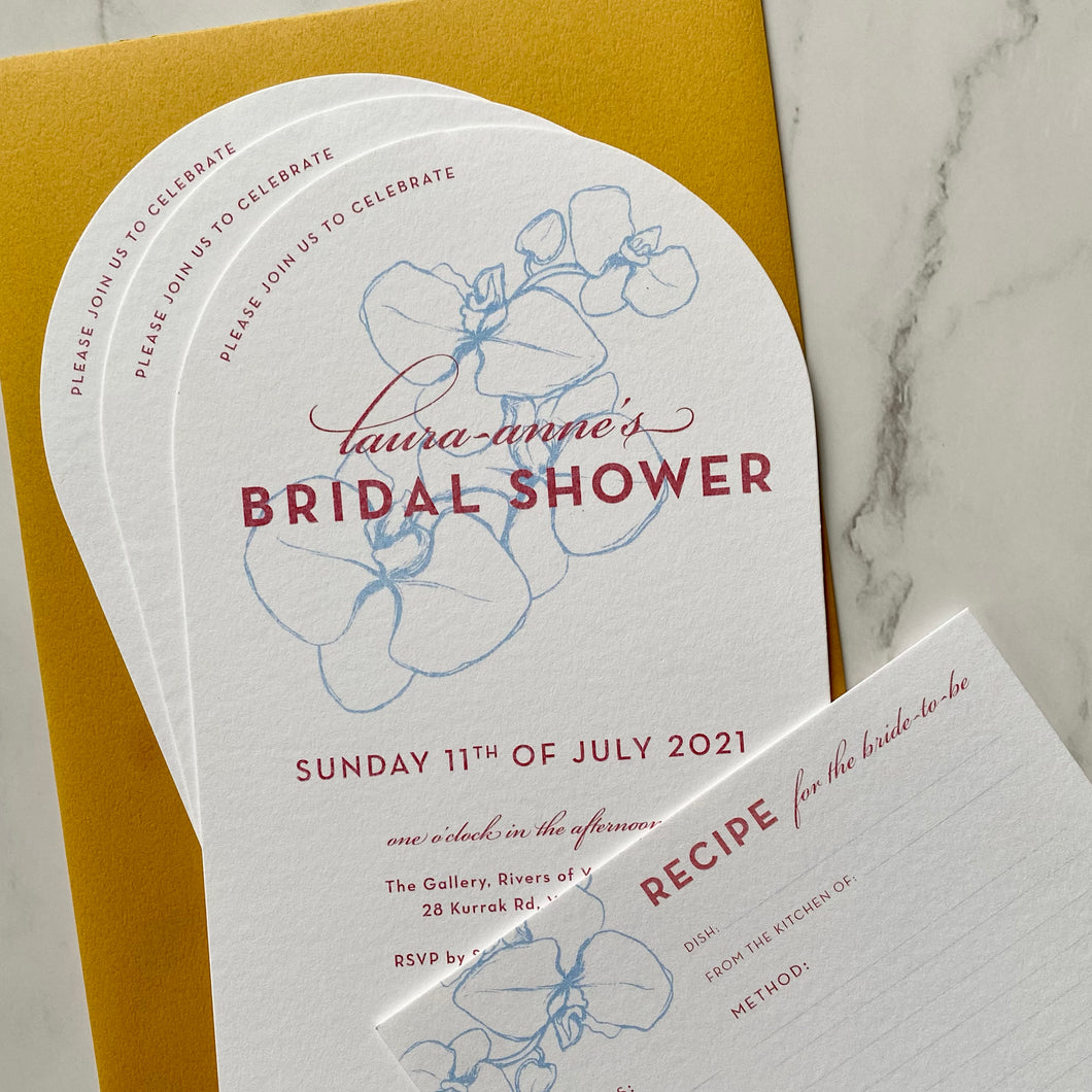 Laura-Anne Bridal Shower Invitation
