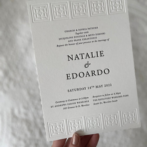 Natalie Wedding Invitation