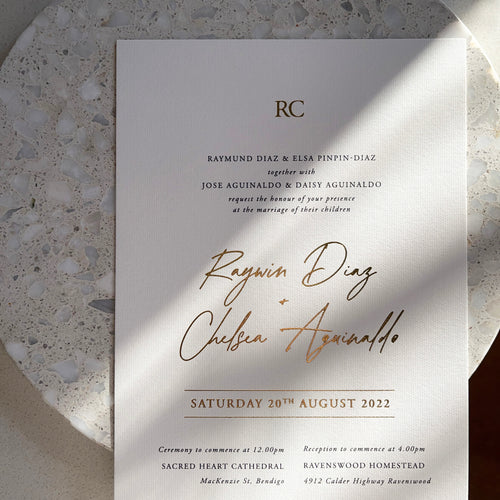 Chelsea Wedding Invitation