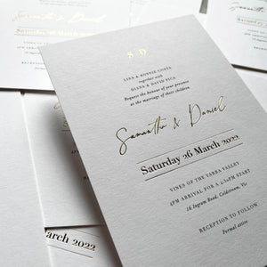 Samantha Wedding Invitation