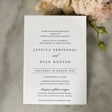 Jessica + Ryan Wedding Invitation