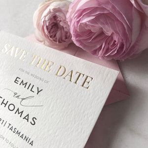 Emily + Thomas Save the Date